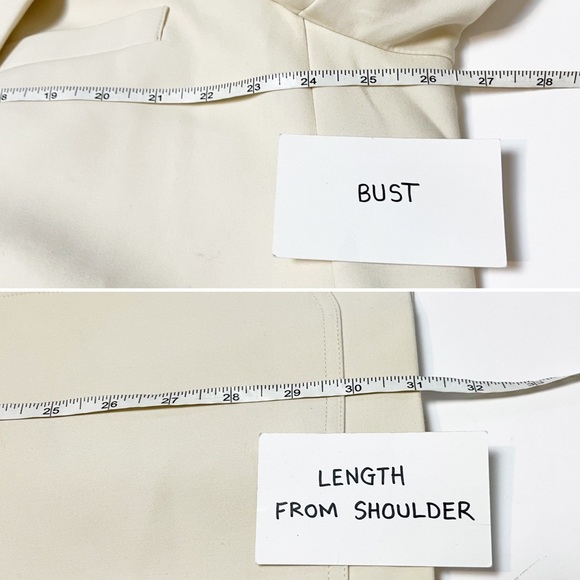 Good American NWOT Woven Blazer 2.0 bone ivory boss jacket career office 2X XXL - Picture 10 of 15